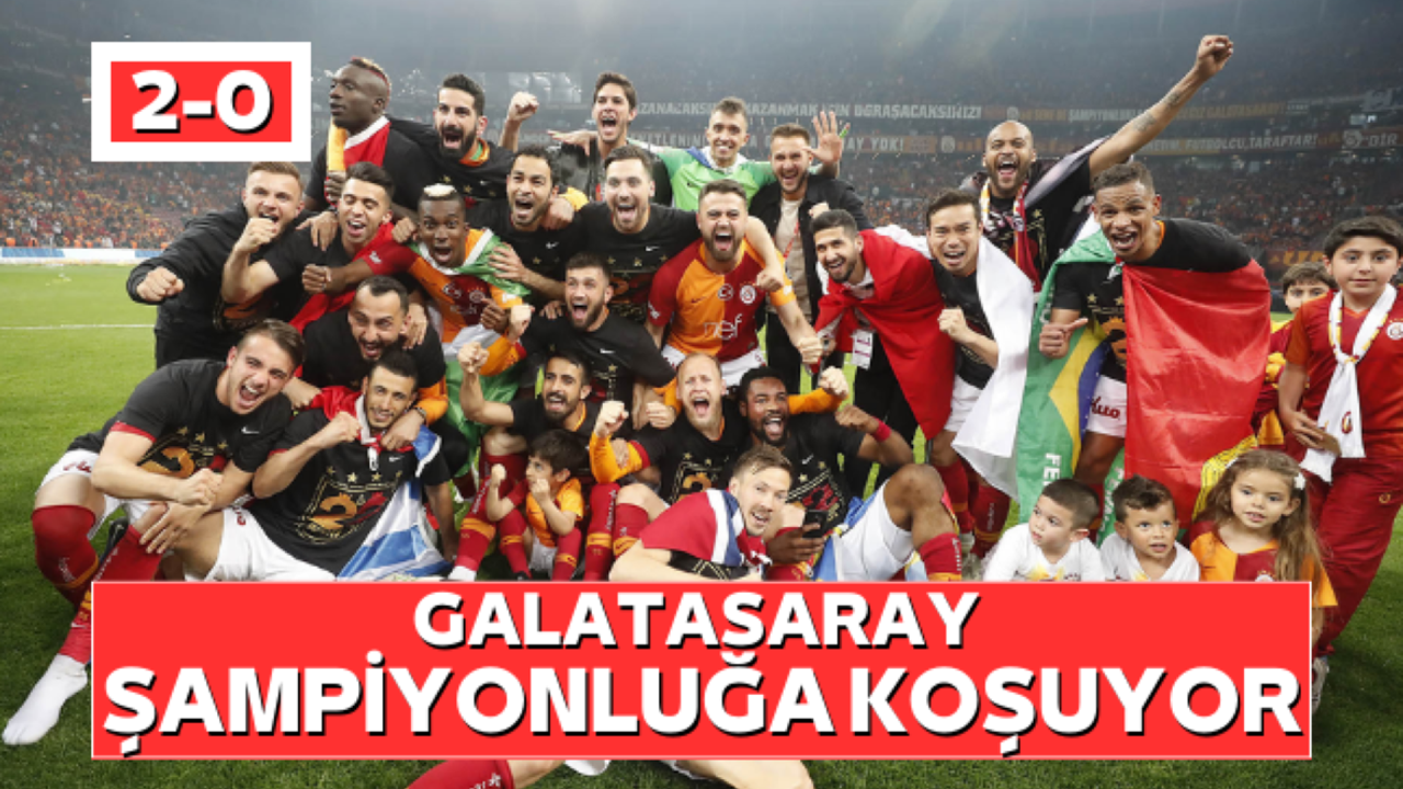 Galatasaray  şampiyonluğa koşuyor