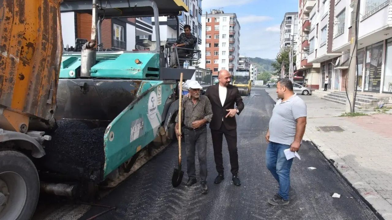 Tekkeköy Belediyesi ulaşım atağını sürdürüyor!