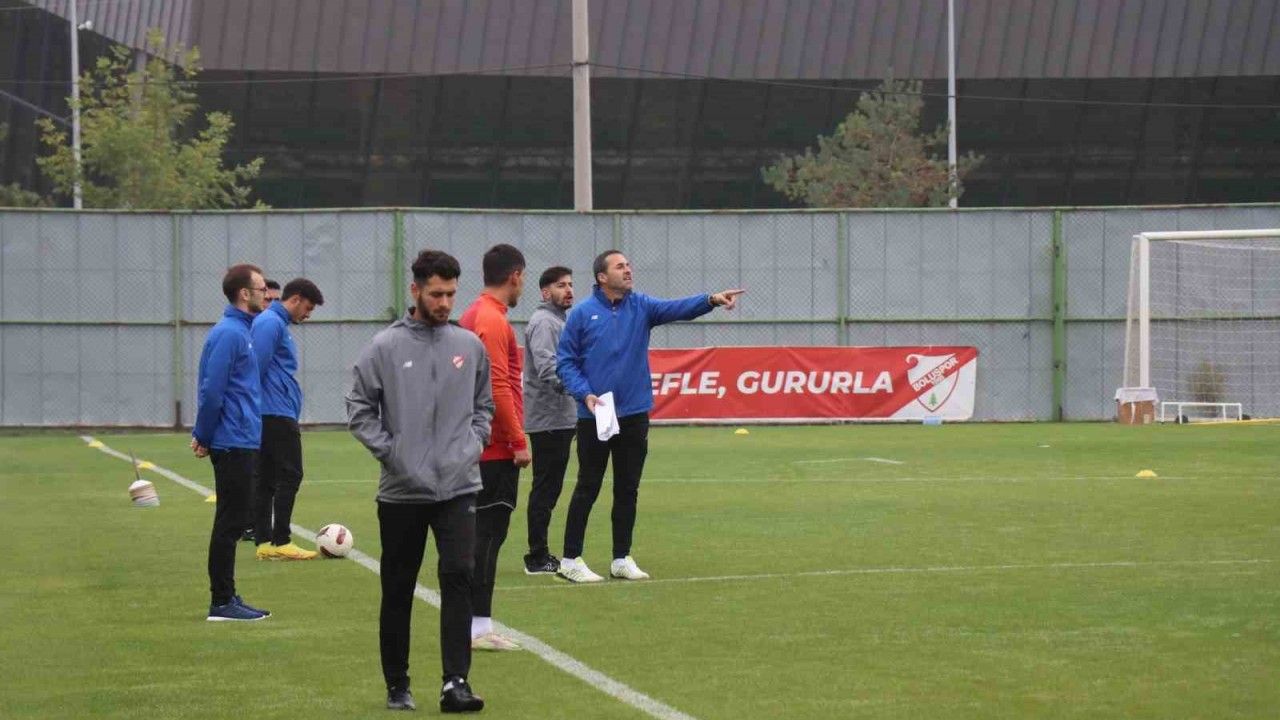 Boluspor Göztepe maçına hazırlanıyor