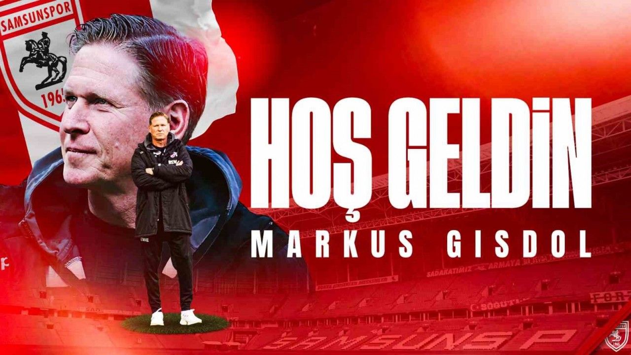 Samsunspor’un yeni teknik direktörü Markus Gisdol oldu