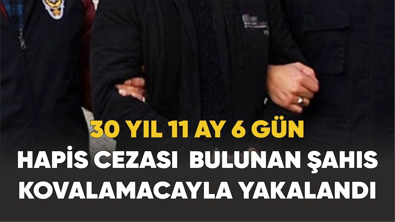 Samsun'da şahıs polis ve bekçilerin kovalamacası sonucu yakalandı