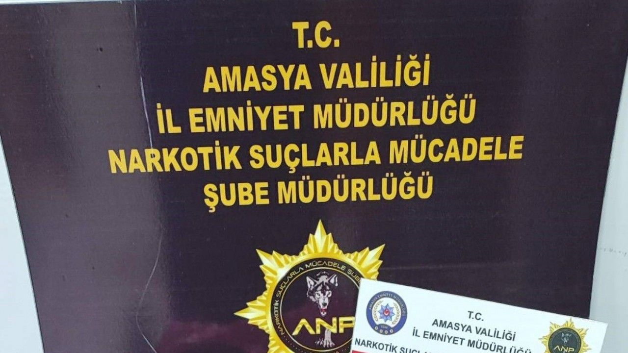 Amasya’da polisten uyuşturucu operasyonları