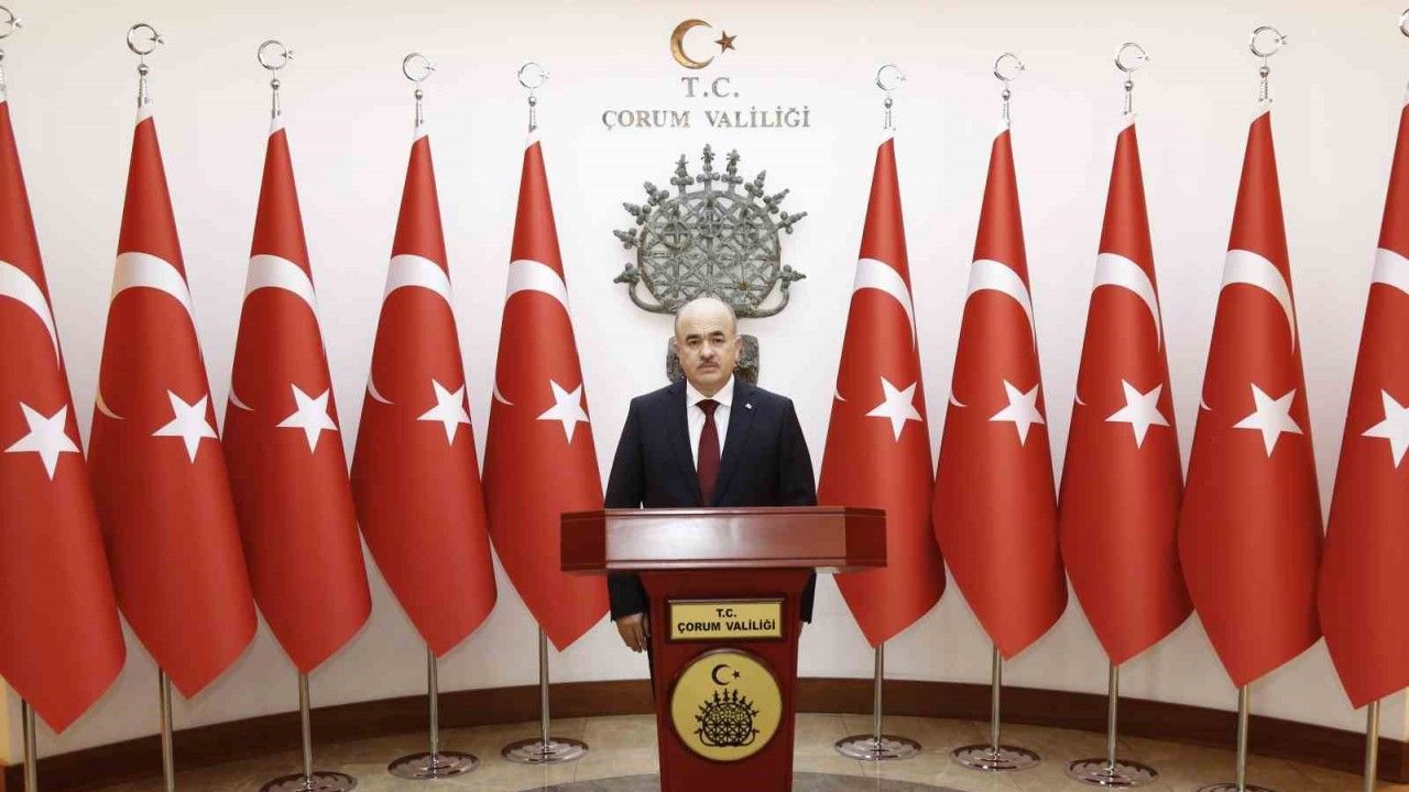 Çorum Valisi Dağlı; Kenti Türkiye yüzyılı vizyonu doğrultusunda geliştireceğiz