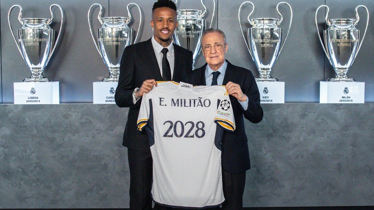 Real Madrid, Eder Militao’nun sözleşmesini uzattı
