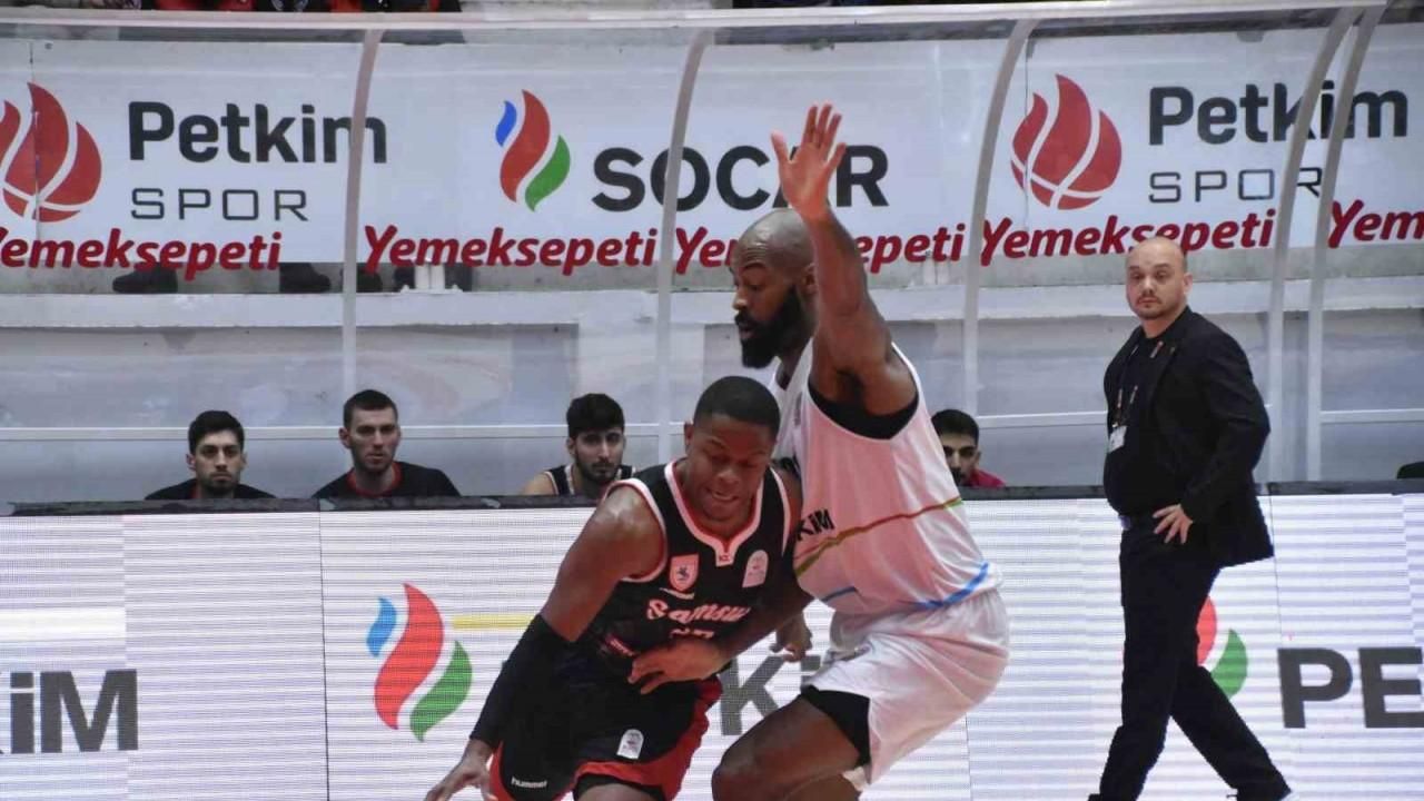 Türkiye Sigorta Basketbol Süper Ligi: Aliağa Petkimspor: 93 - Samsunspor: 83