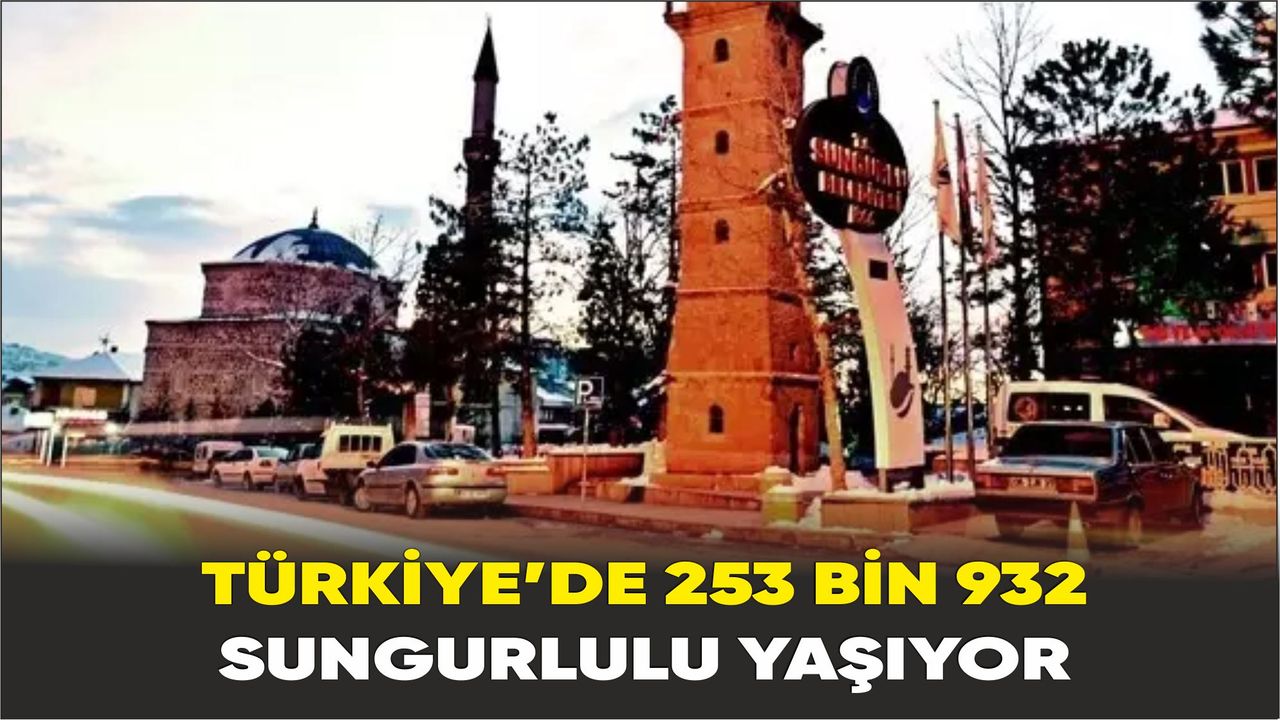 Türkiye’de 253 bin 932 Sungurlulu yaşıyor