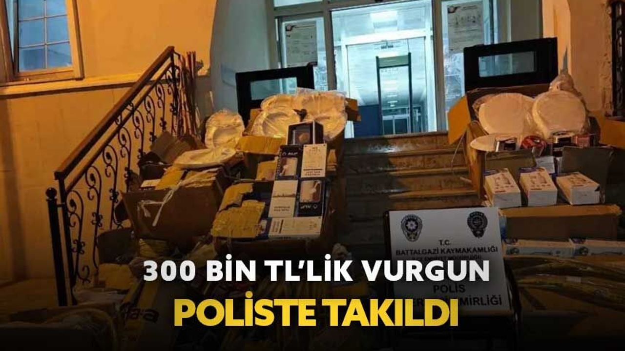 300 bin TL’lik vurgun poliste takıldı
