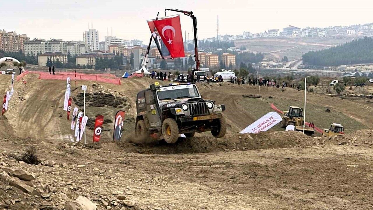 Kilis’te Akdeniz Offroad Kupası sezon finali nefes kesti