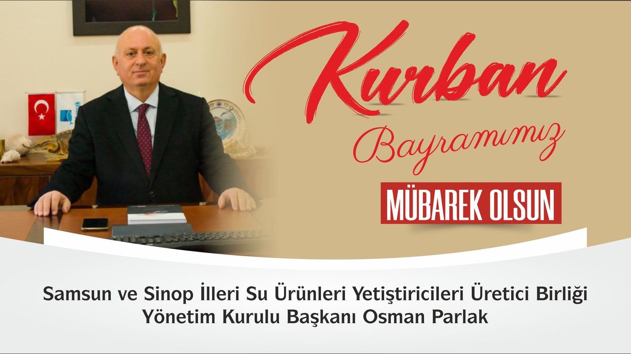 Başkan Osman Parlak’tan Kurban Bayramı Mesajı