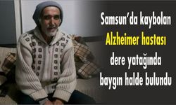 Alzheimer hastası dere yatağında bulundu