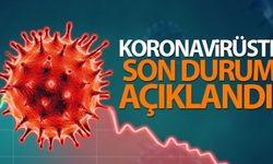 Koronavirüs verileri açıklandı!