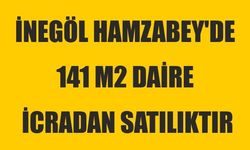 İnegöl Hamzabey'de 141 m2 daire icradan satılıktır