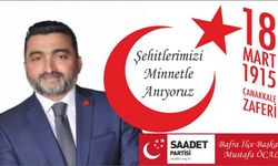 Mustafa Öcal’dan “18 Mart Çanakkale Zaferi” Mesajı