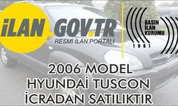 2006 model Hyundai Tuscon icradan satılıktır