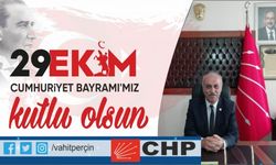 Cumhuriyet Halk Partisi Bafra ilçe Başkanı Vahit Perçin’ den ” 29 Ekim Cumhuriyet Bayramı ” Mesajı