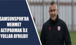 Samsunspor'da Mehmet Altıparmak ile yolları ayırdı