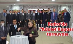 Bafra’da “Adalet Kupası” turnuvası