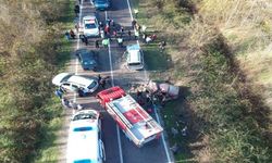Sinop’ta zincirleme kaza: 2 ölü, 3 yaralı