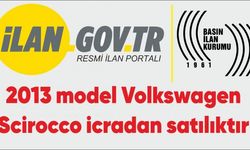 2013 model Volkswagen Scirocco icradan satılıktır