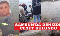 Samsun'da denizde ceset bulundu