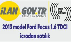 2013 model Ford Focus 1.6 TDCI icradan satılık