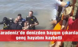 Karadeniz’de denizden baygın çıkarılan genç hayatını kaybetti