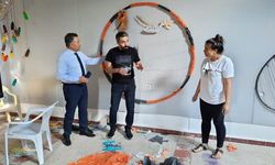 İl Milli Eğitim Müdürü Güney, Bayraktar Köyü İlkokulu ve Baksı Müzesi’ni ziyaret etti