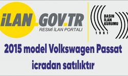 2015 model Volkswagen Passat icradan satılıktır