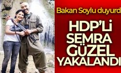 İçişleri Bakanı Soylu: 'HDPKK'lı Semra Güzel yakalandı'
