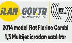 2014 model Fiat Fiorino Combi 1,3 Multijet icradan satılıktır