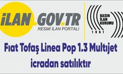 Fıat Tofaş Linea Pop 1.3 Multıjet icradan satılıktır