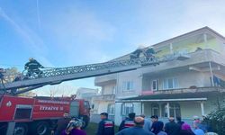 Samsun’da bir evde çıkan yangında 2 kişi hastanelik oldu
