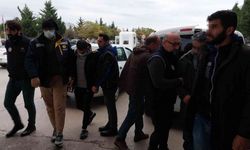 Samsun’da DEAŞ operasyonunda gözaltına alınan 4 yabancı uyruklu şahıs adliyeye sevk edildi