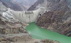 Yusufeli Barajı’nda su seviyesi yükselmeye devam ediyor