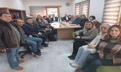 AK Parti ilçe teşkilatından Gazeteciler Derneği’ne ziyaret