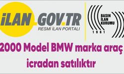 2000 Model BMW marka araç icradan satılıktır