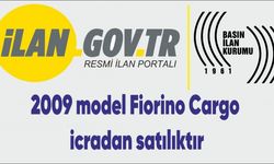 2009 model Fiorino Cargo  icradan satılıktır