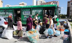 ATOM Otobüsü Vatandaşlara Atık Karşılığında 749 Bin 780 TL Ödedi