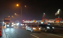 Bayram tatili dönüşünde Bolu’da yoğun trafik