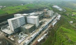 Samsun Şehir Hastanesi’nin kaba inşaat bitmek üzere
