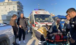 Sinop’ta pikap ile çarpışan motosiklet sürücüsü yaralandı
