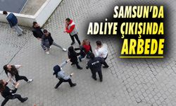 Samsun’da duruşma çıkışı adliye önünde kavga: 1 yaralı