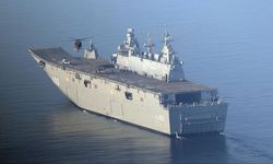 Türkiye'nin en büyük savaş gemisi pazartesi teslim edilecek
