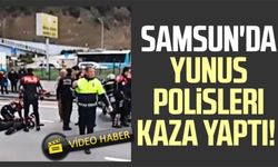 Samsun’da Yunus Polisleri Kazası