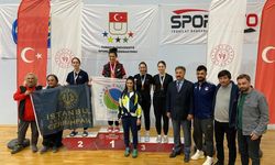 Kübra İyi, kadınlar 73 kg sıkletinde Türkiye 3.’sü oldu