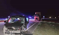 Tokat’ta kamyon ile otomobil çarpıştı: 1 ölü