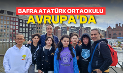 Bafra Atatürk Ortaokulu Avrupa'da