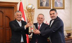 Samsunspor'un şampiyonluk kupası Büyükşehir'de