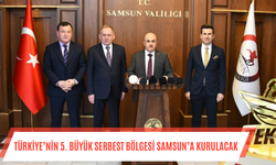 Türkiye’nin 5. büyük serbest bölgesi Samsun’a kurulacak