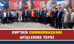 CHP'den Cumhurbaşkanı afişlerine tepki